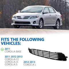 Perfit Liner primed black finish grille adds sporty style and paint readiness