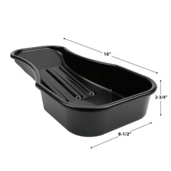 Performance Tool W4073 pan made from durable chemical-resistant plastic.