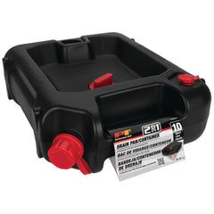 Performance Tool W4076 10-quart oil drain container ready for next task
