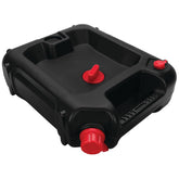 Performance Tool W4076 oil drain container with integrated handle for easy transport
