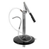 Performance Tool W54232 lever-action bucket pump enables controlled 5-gallon fluid dispensing.