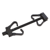 Performance Tool W80554 coil spring compressor jaw opening view for safe center compression.