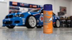 Permatex 27828 interior repair adhesive; ideal for headliners, carpets and door panels.