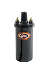 Pertronix Flame Thrower II ignition coil canister delivering 45k volts for stronger spark
