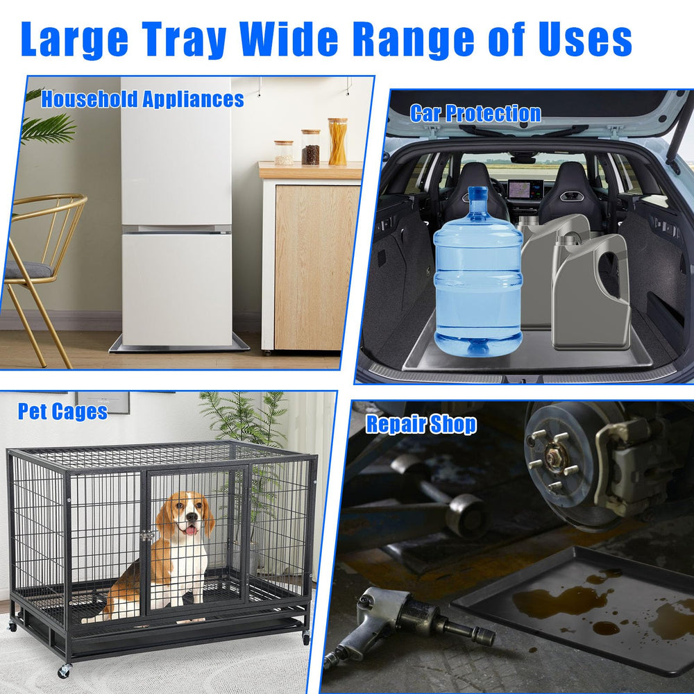 pexulys oil drip pan XL compatible with fridges and washing machines