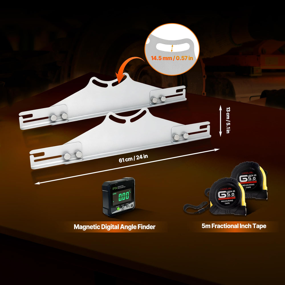 PHATRIP Toe Alignment Tool compatible with SUVs, Jeeps, ATVs, UTVs, and golf carts.