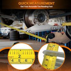 PHATRIP Toe Alignment Tool heavy-duty steel body ensures durability.
