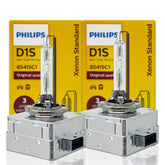Philips D1S 85415 bulb front view with OEM brightness for HID headlamps