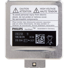 Philips D1S XenStart packaging image emphasizing German engineering and OEM-quality feel.