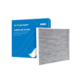 PHILTOP HEPA cabin filter box-front view highlighting compact design and brand.