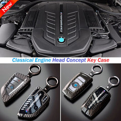 Phmnkl alloy keycase for BMW preserves the original logo while enhancing the fob's look.