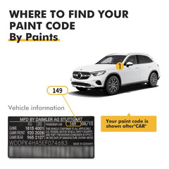 VIN and paint code tips ensure color accuracy.