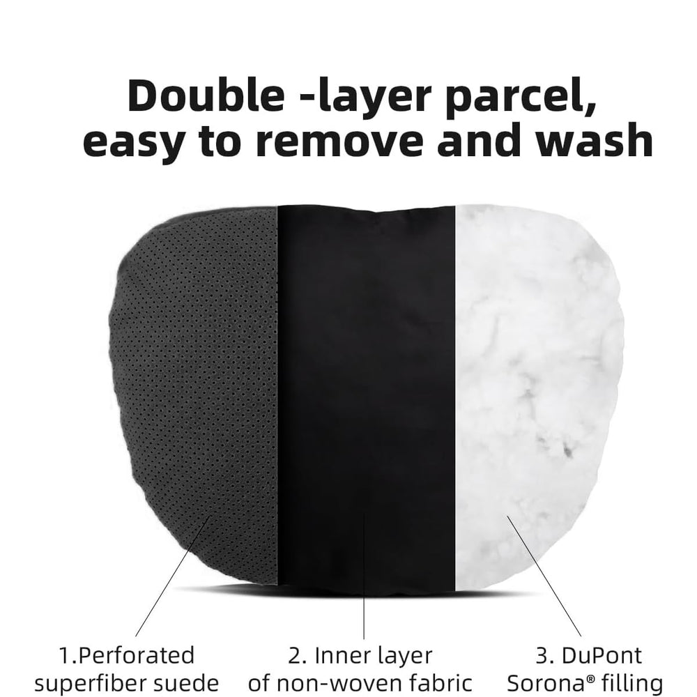 Phxoinu headrest with easy installation and removal