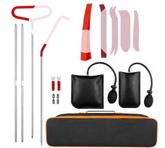 Pibkay 18pcs professional kit with air wedge pump, organized in a compact setup.