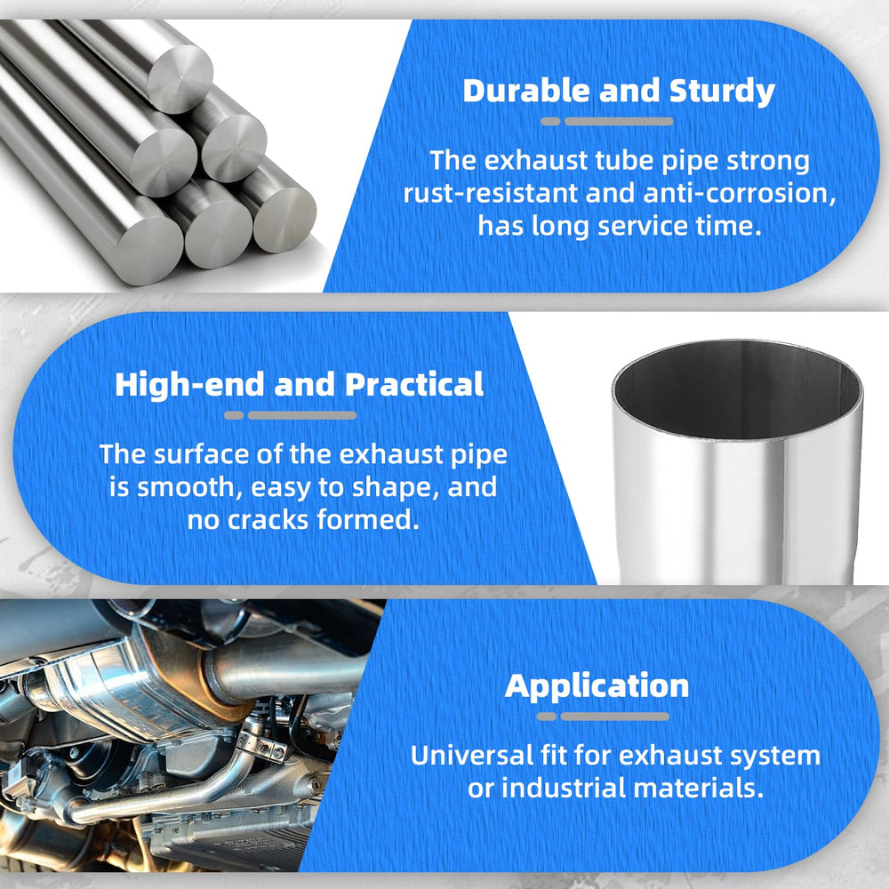 Piclafe 3in pipe boasts robust stainless construction for demanding environments