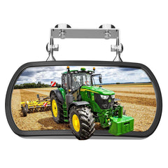 Piclafe universal magnetic tractor mirror rear view for safer reversing
