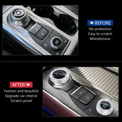 PIFOOG drive mode knob crystal cover boosts style while protecting trim from wear.