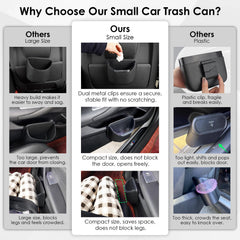 PIFOOG dual clip mount keeps trash can secure during drives
