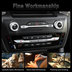 PIFOOG zinc alloy bling highlights Explorer interior resilience.