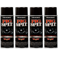 Pig Spit Original bottle pour demonstrates quick application for vinyl and trim shine.