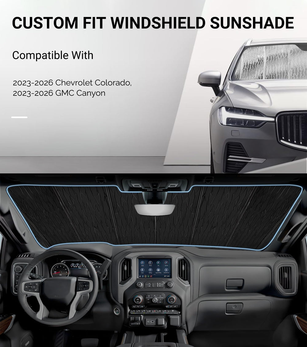 Pigenius sunshade with sensor-cutouts preserves camera and sensor performance by reducing heat.