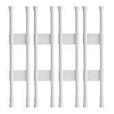 PikAioo 4 sets RV tension rods stabilizing a fridge during rough trips