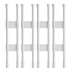 PikAioo 4 sets RV tension rods stabilizing a fridge during rough trips