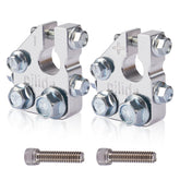 Pilida aluminum battery terminal connectors closeup showing rugged construction