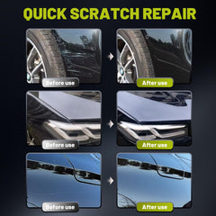 PIMAG car scratch repair paste shown for minor scratches blending