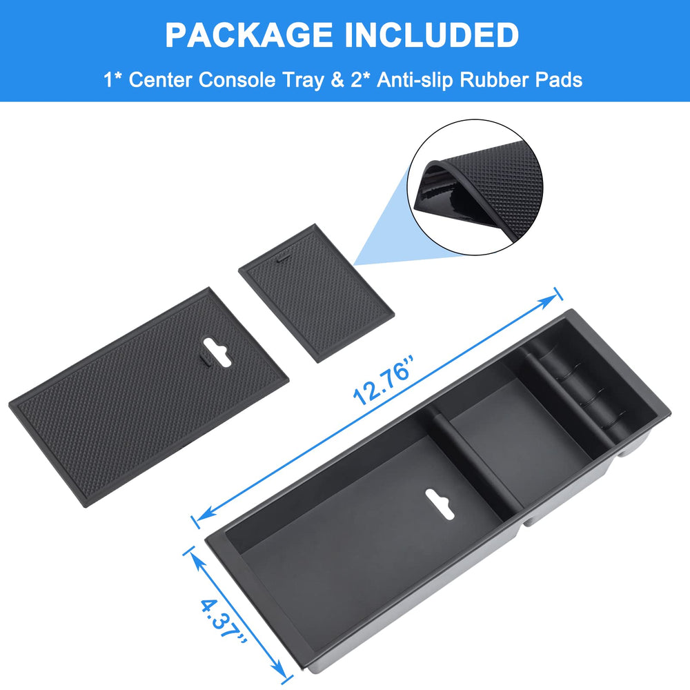 PIMCAR ABS plastic tray is durable and easy to wipe clean after daily use.