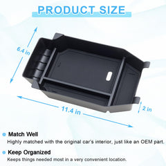 PIMCAR scratch-resistant matte finish on center console organizer
