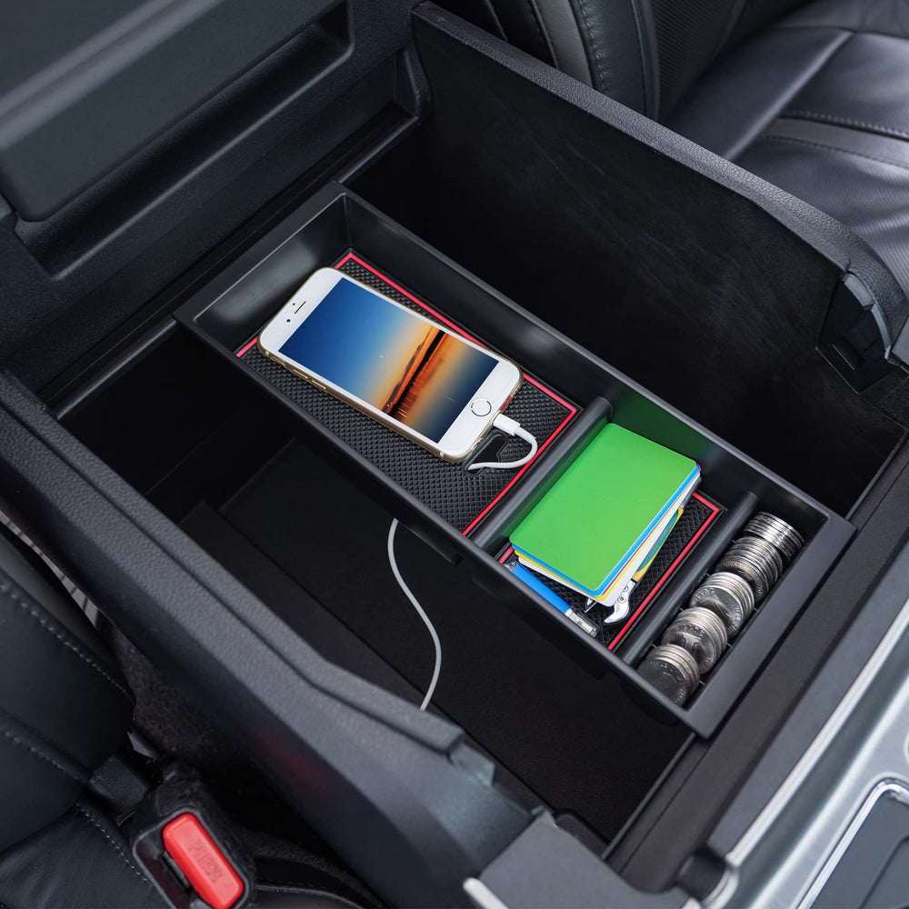PIMCAR organizer for F-series trucks provides durable, clutter-free storage