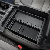PIMCAR center console organizer for Ford F-150 keeps keys and phone within easy reach.