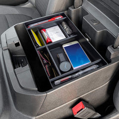 PIMCAR full-console organizer fits Silverado and Sierra with bucket seats for tidy storage