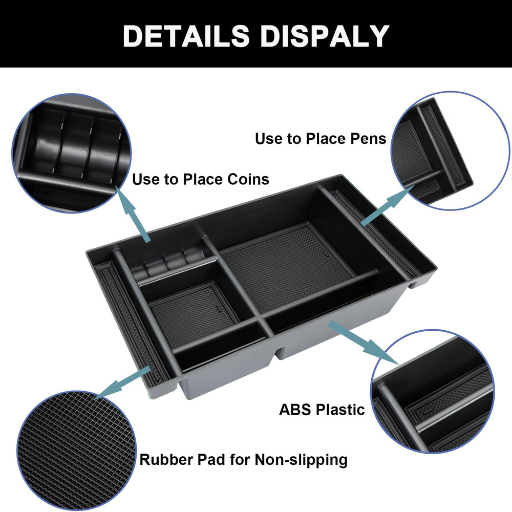 PIMCAR anti-slip padding keeps items secure during driving