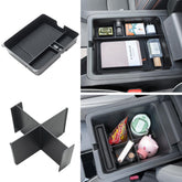 PIMCAR center-console tray shows precise fit and easy access to essentials.