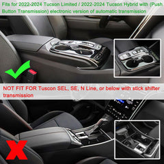 PIMCAR Tucson dividers close-up showing compartment separation for phones and gear