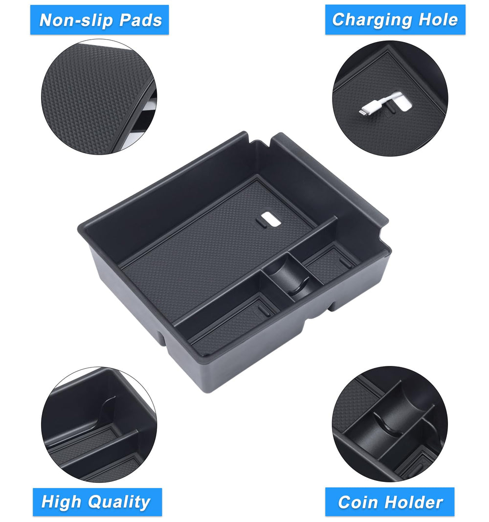 PIMCAR Tucson item storage illustrating quick access to phone and keys