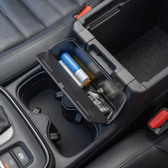 PIMCAR CR-V hanging box oem-look blends with interior tone.