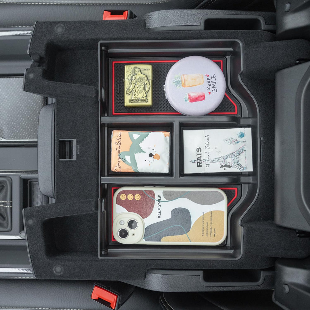 PIMCAR non-slip mats keep belongings from sliding during driving