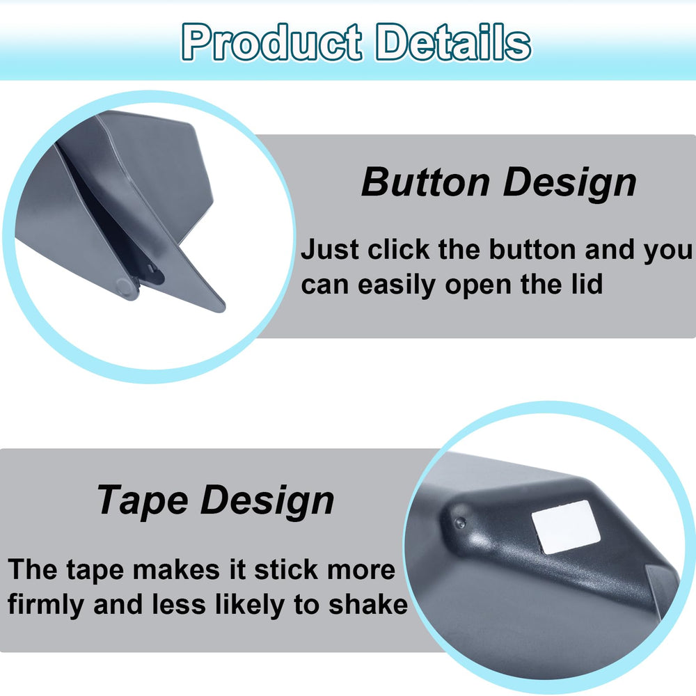 PIMCAR durable ABS construction protects items during bumpy drives