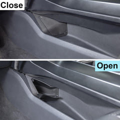 PIMCAR front-angle view of installed console insert in F-150