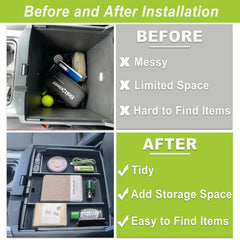 PIMCAR tool-free install snaps into factory console in seconds.