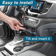 PIMCAR removable tray for Passport cubby helps cables and keys stay orderly.