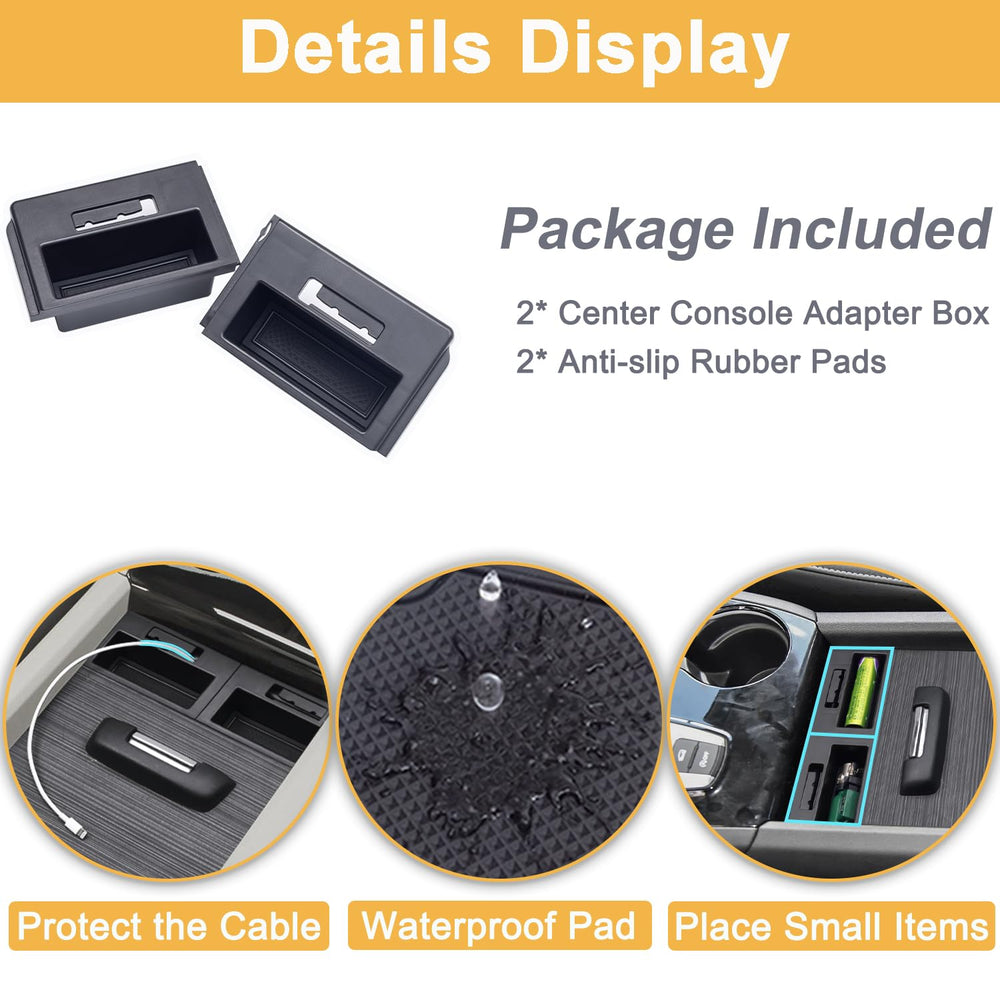 PIMCAR two-pocket set keeps essentials organized.