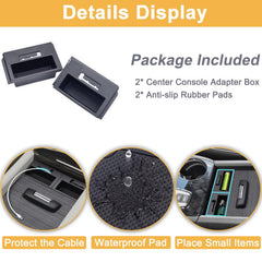 PIMCAR two-pocket set keeps essentials organized.