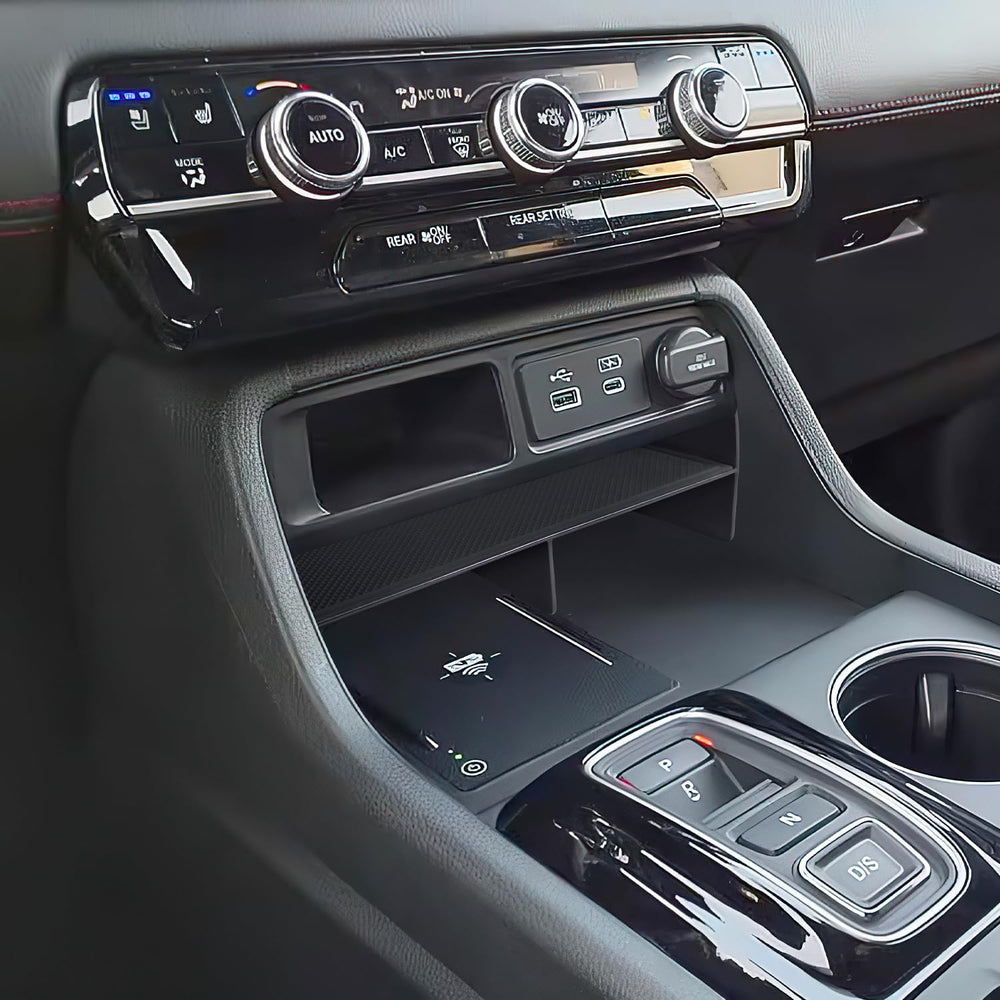 PIMCAR interior accessory keeps road-trip essentials neatly organized.