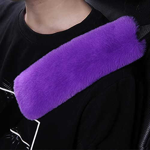 Pinbola purple seatbelt shoulder pads add comfort on long drives