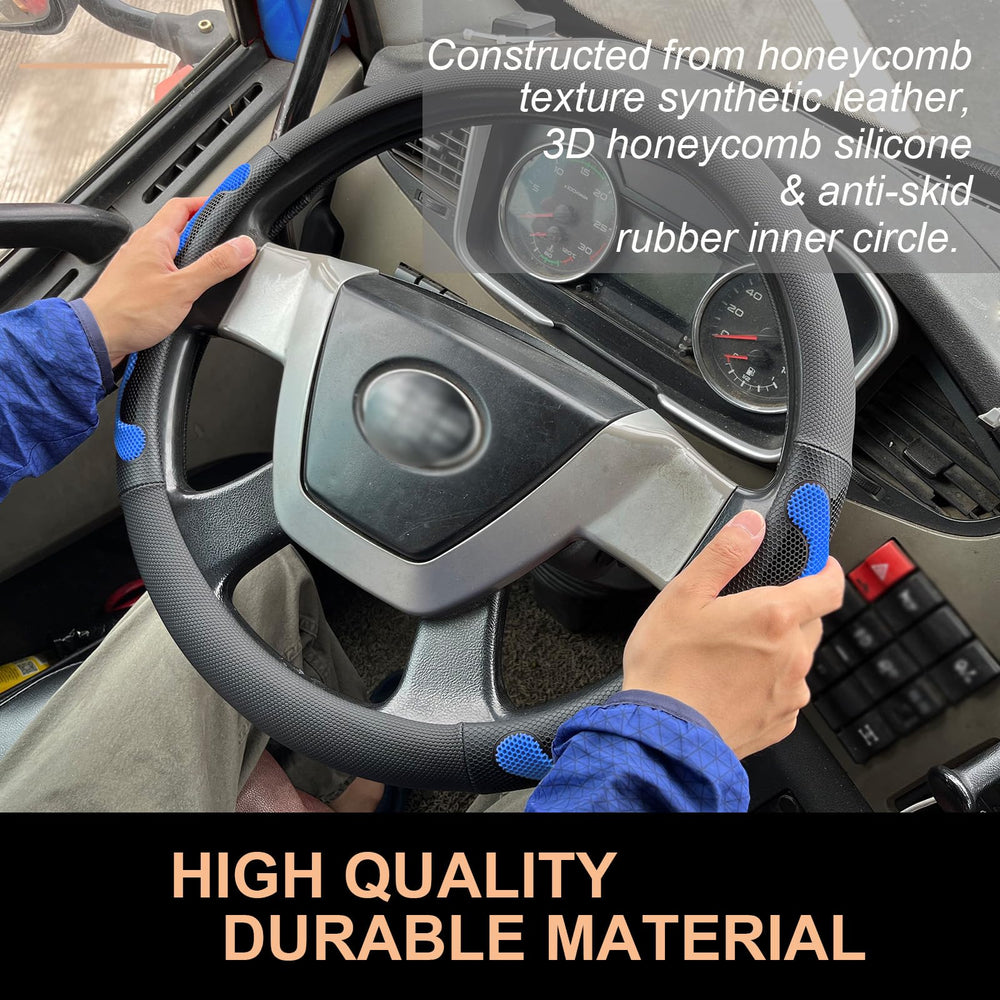 Durable inner core with rubber and honeycomb silicone for reliable grip.