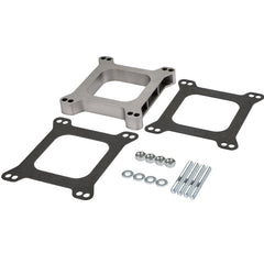 Pindex carburetor spacer with vacuum tube demonstrates quick installation and sealed interface